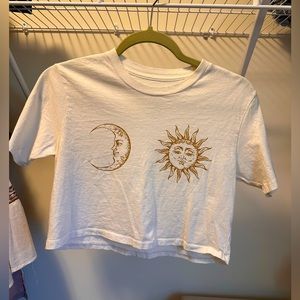 Pacsun XS cropped tee